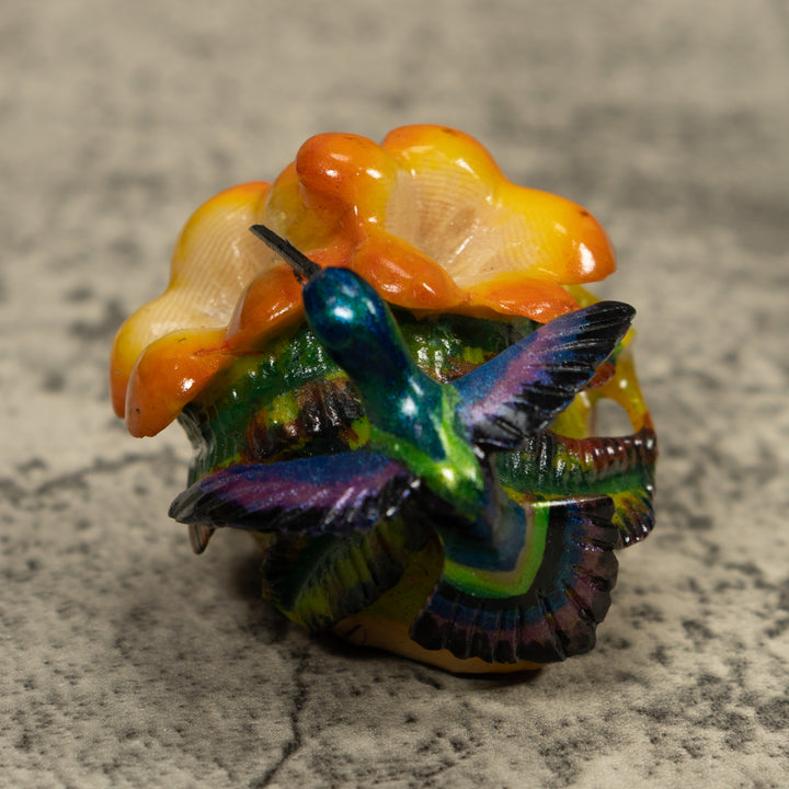 Hummingbird Tagua Carving