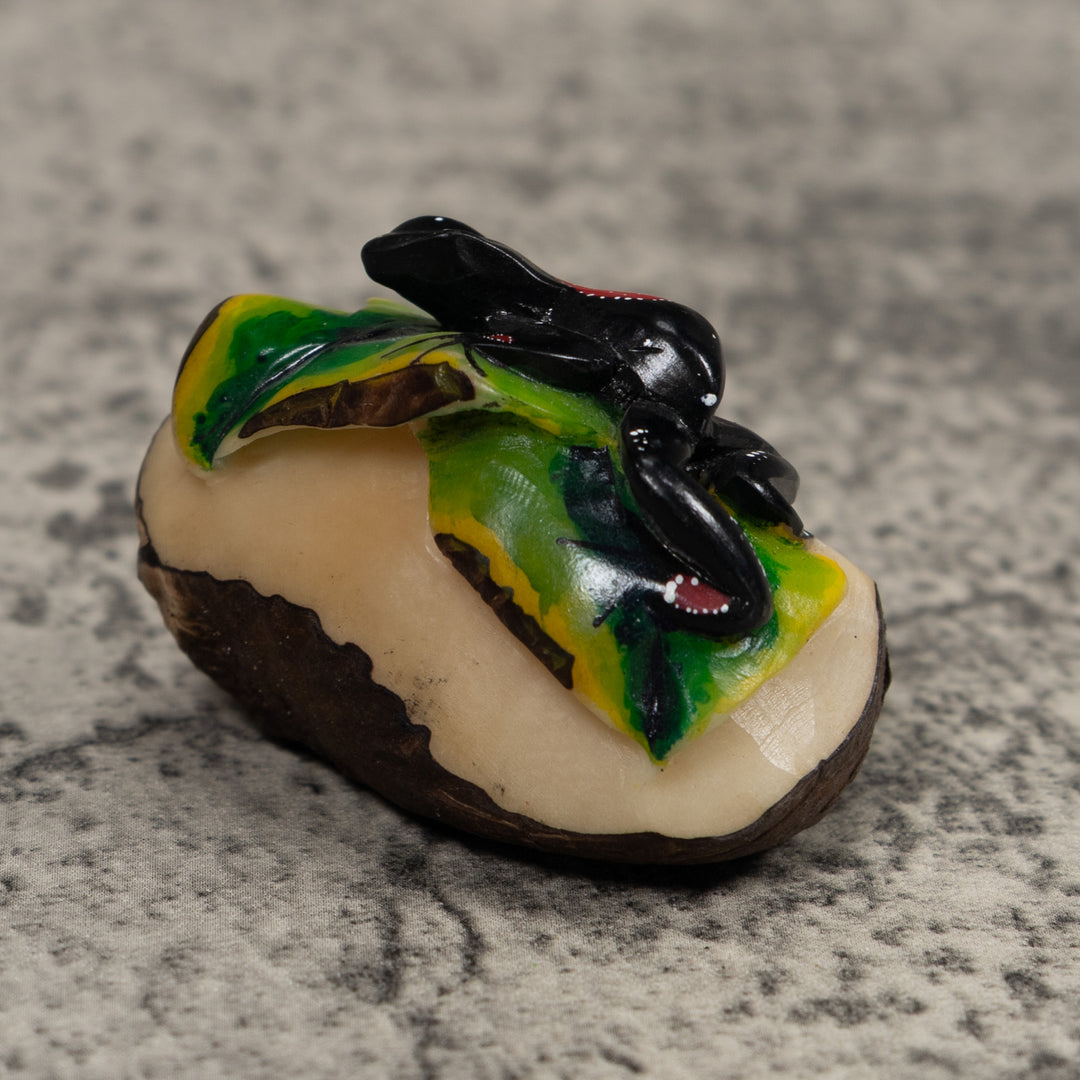 Poison Dart Frog Tagua Carving