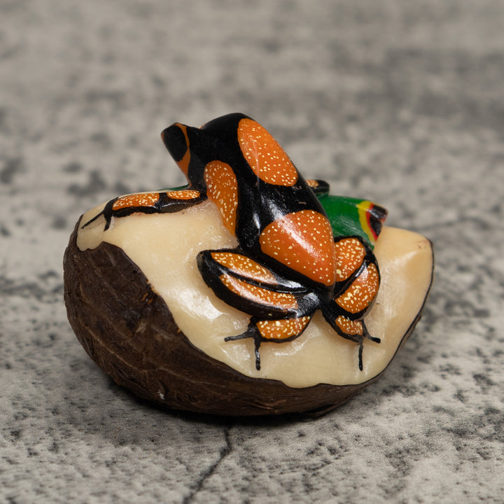Poison Dart Frog Tagua Carving