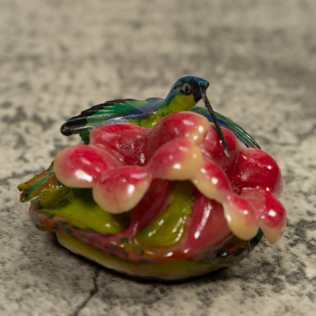 Hummingbird Tagua Carving