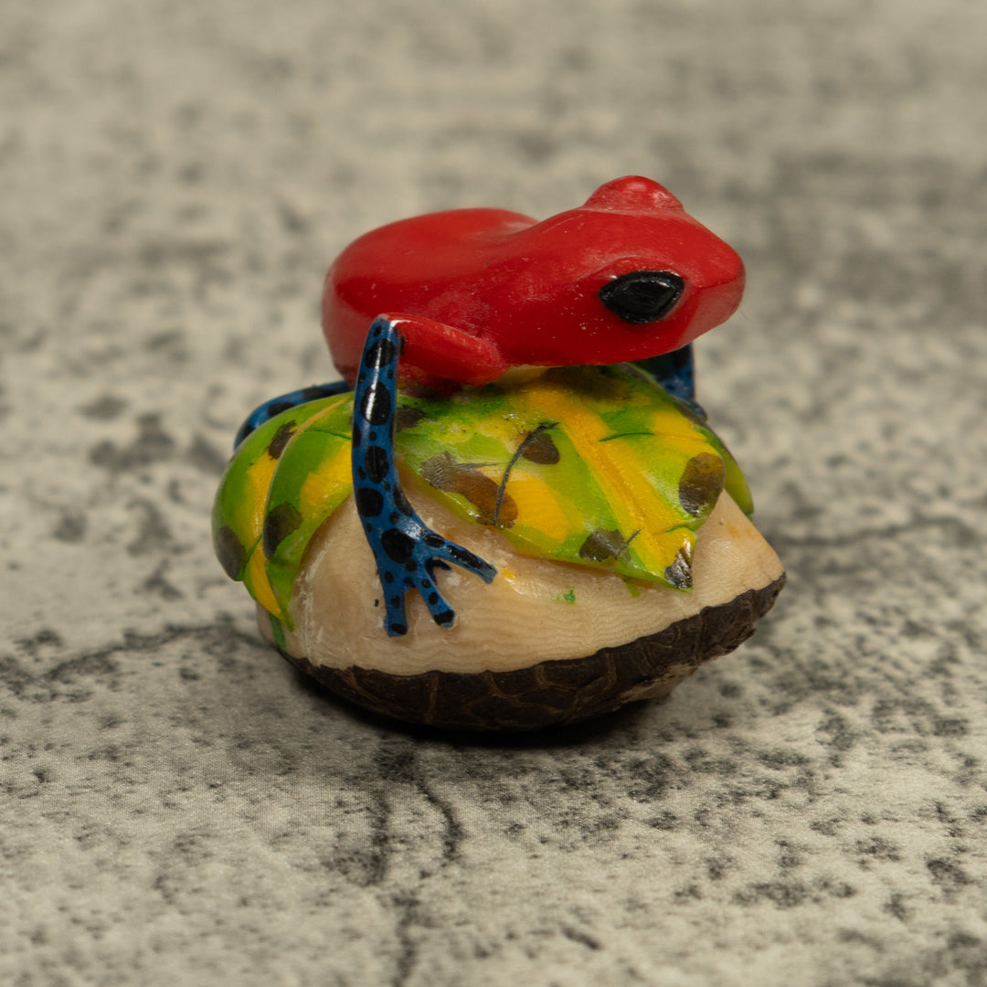 Poison Dart Frog Tagua Carving