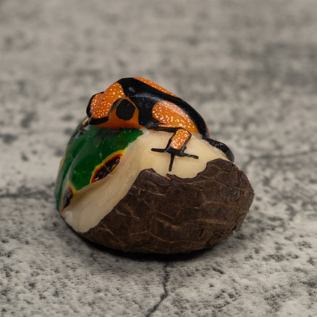 Poison Dart Frog Tagua Carving