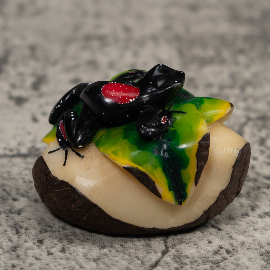 Poison Dart Frog Tagua Carving