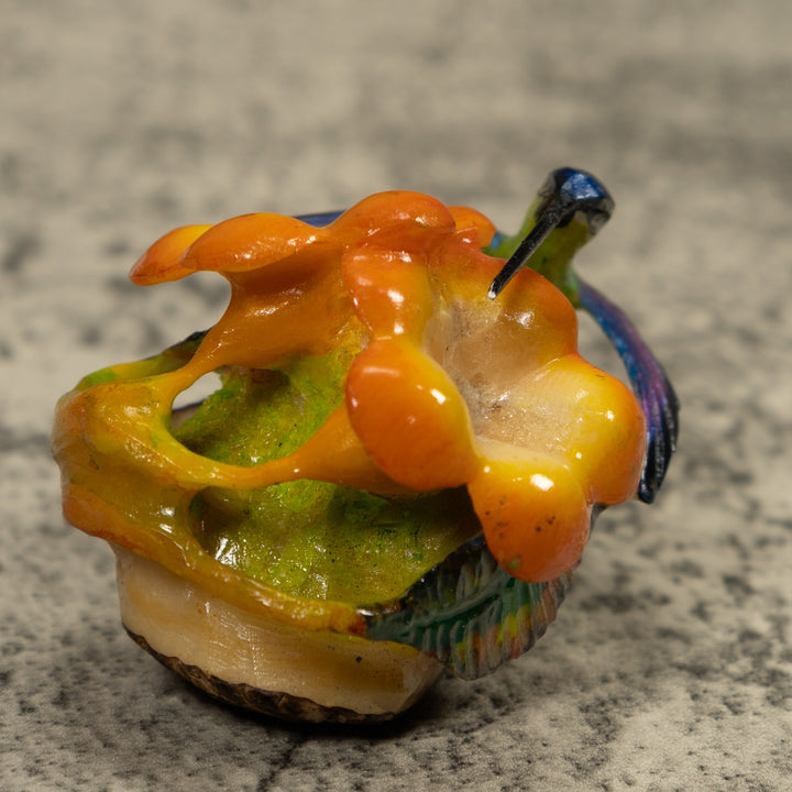 Hummingbird Tagua Carving