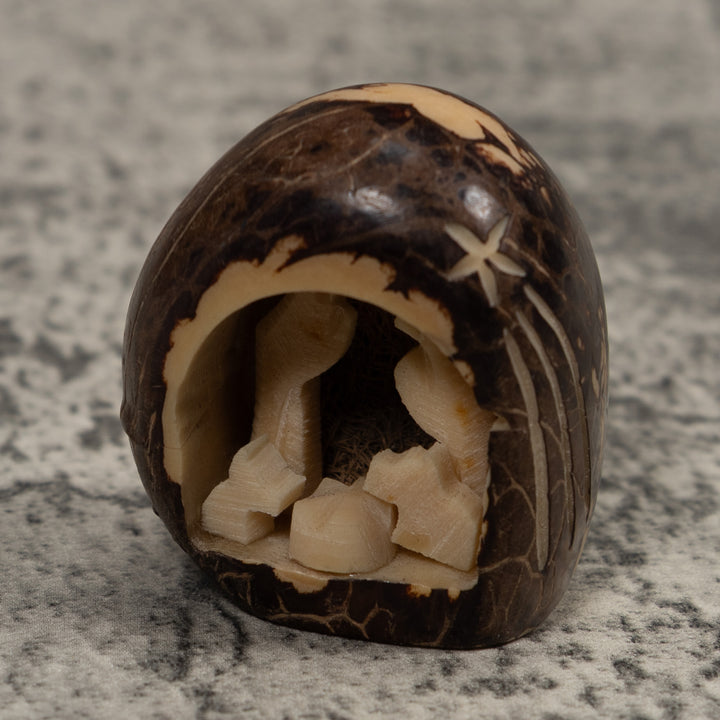 Christian Creche Tagua Carving