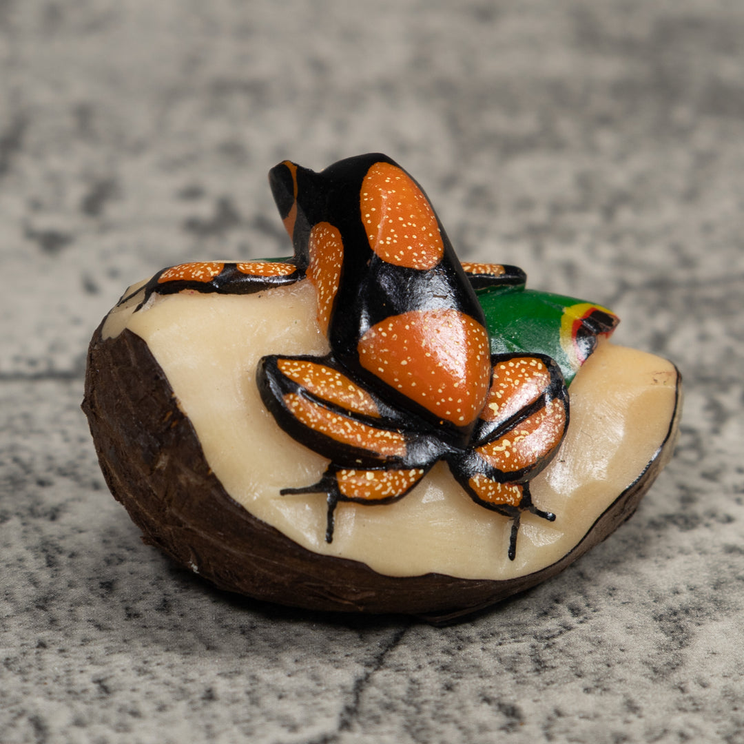 Poison Dart Frog Tagua Carving
