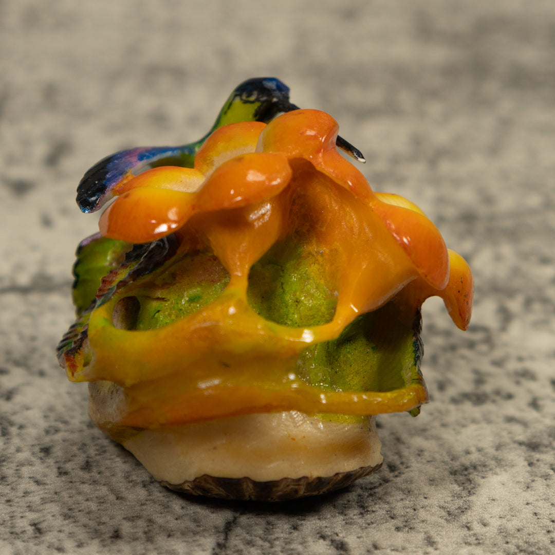 Hummingbird Tagua Carving