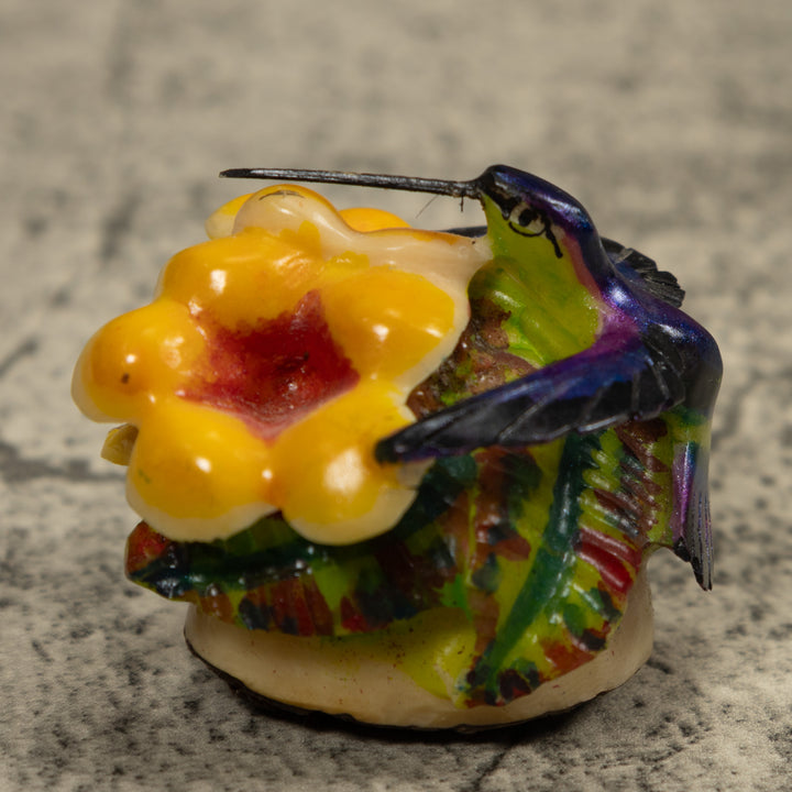 Hummingbird Tagua Carving