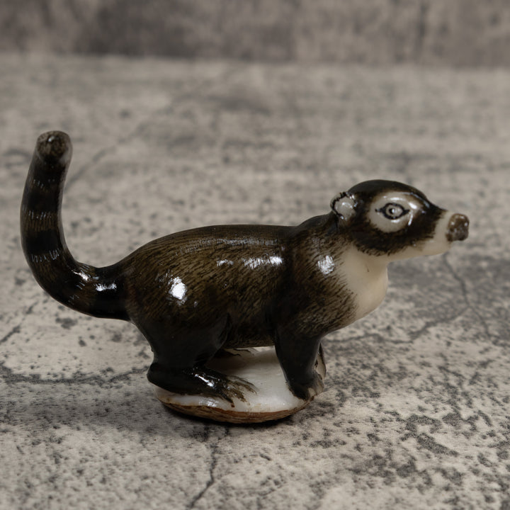 Gorgeous Coatimundi Tagua Carving