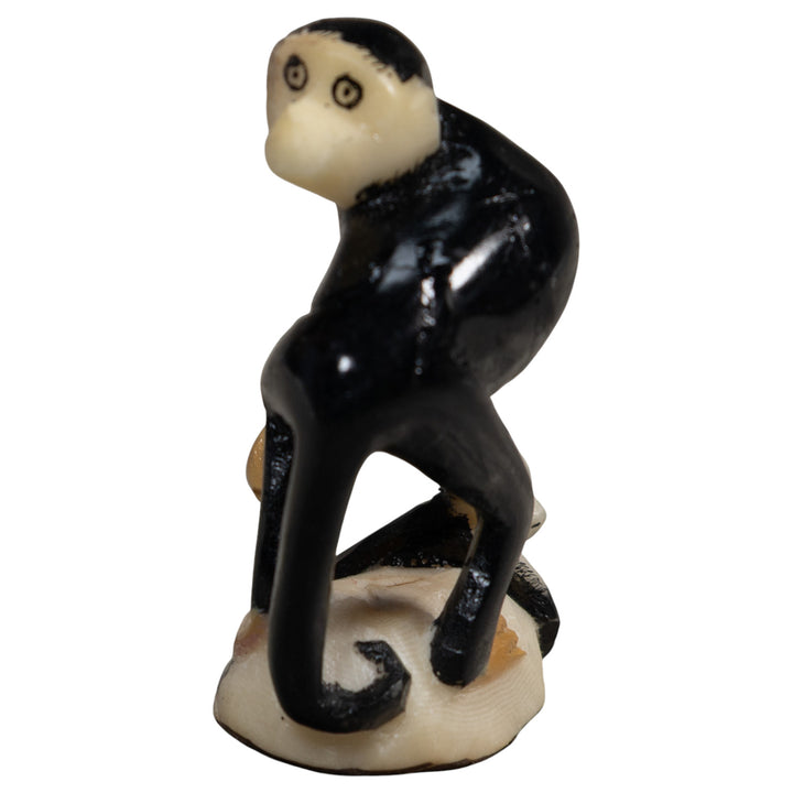 White Face Monkey Tagua Carving