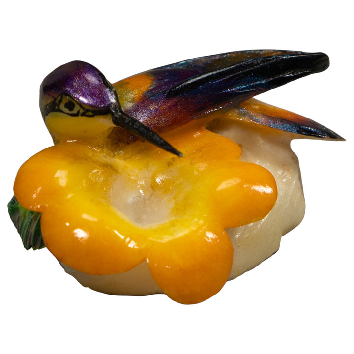 Hummingbird Tagua Carving