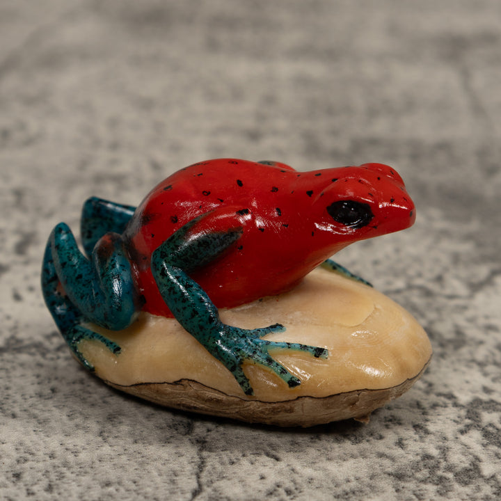 Poison Dart Frog Tagua Carving