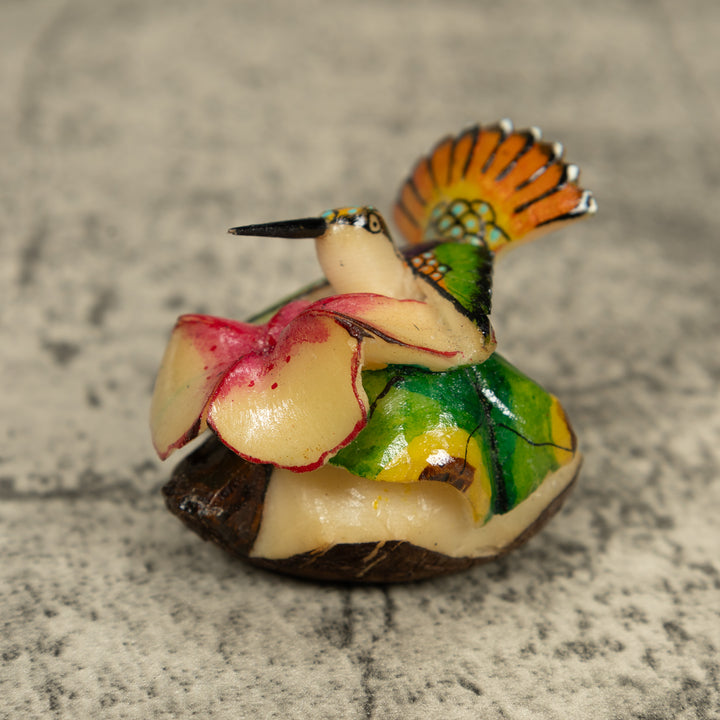 Hummingbird Tagua Carving