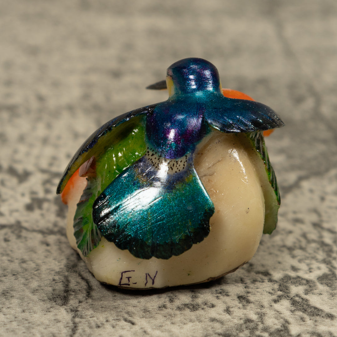 Hummingbird Tagua Carving