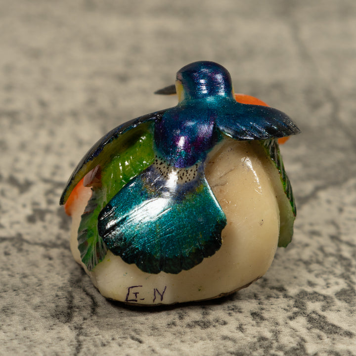 Hummingbird Tagua Carving
