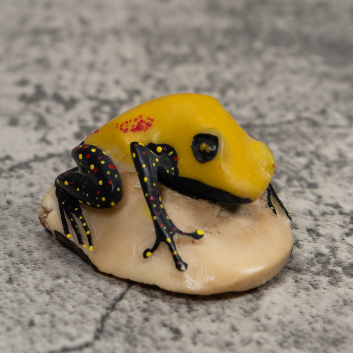 Poison Dart Frog Tagua Carving