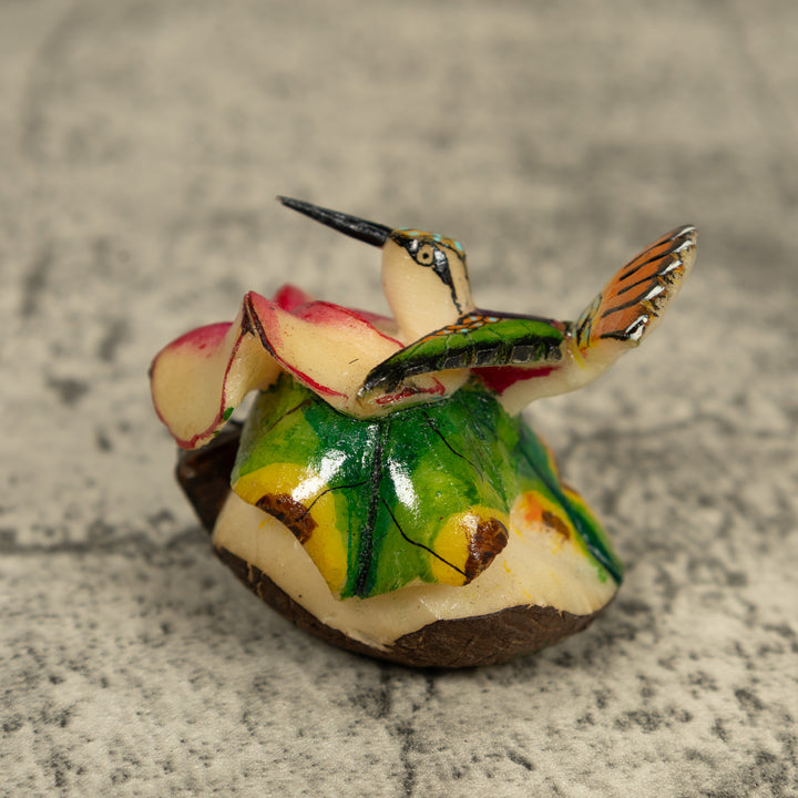 Hummingbird Tagua Carving