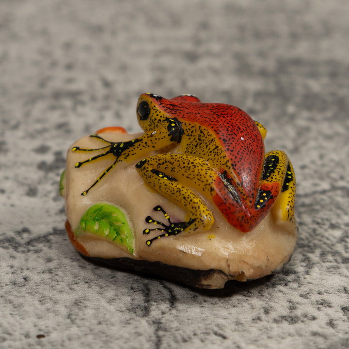Poison Dart Frog Tagua Carving