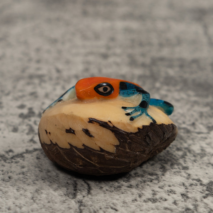 Vintage Frog Tagua Carving
