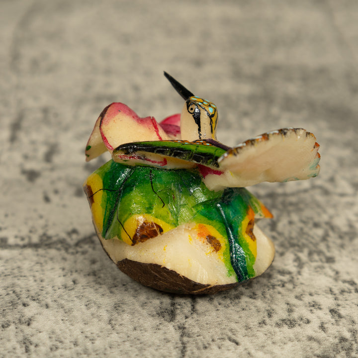 Hummingbird Tagua Carving