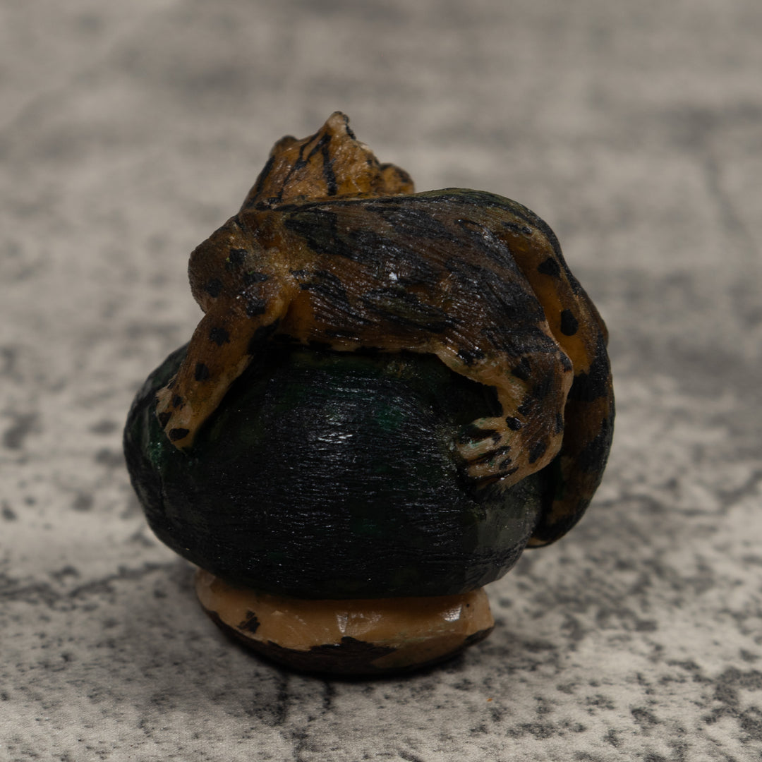 Jaguar Cat Tagua Carving