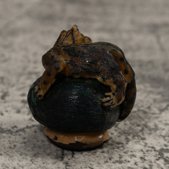 Jaguar Cat Tagua Carving