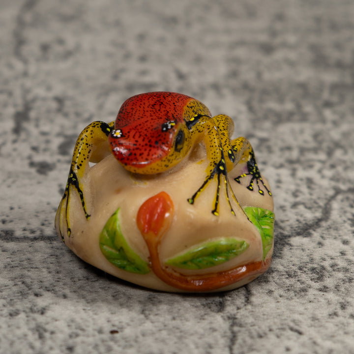 Poison Dart Frog Tagua Carving