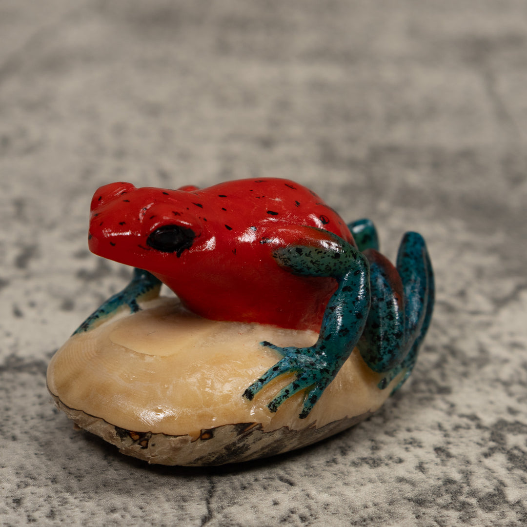 Poison Dart Frog Tagua Carving
