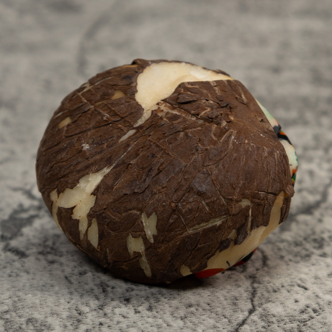 Red Black And Green Poison Dart Frog Tagua Carving