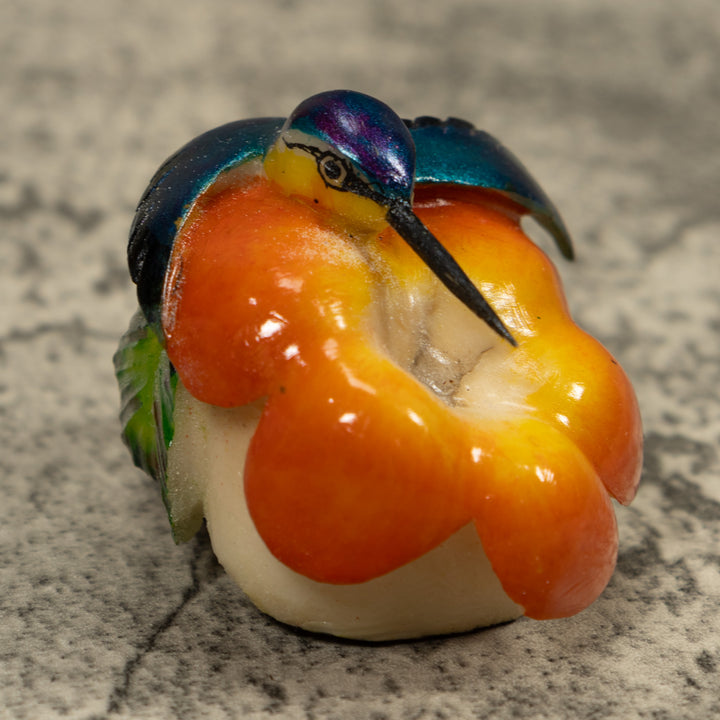 Hummingbird Tagua Carving