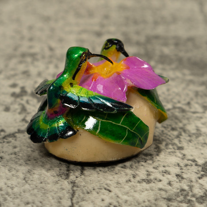 Hummingbird Tagua Carving