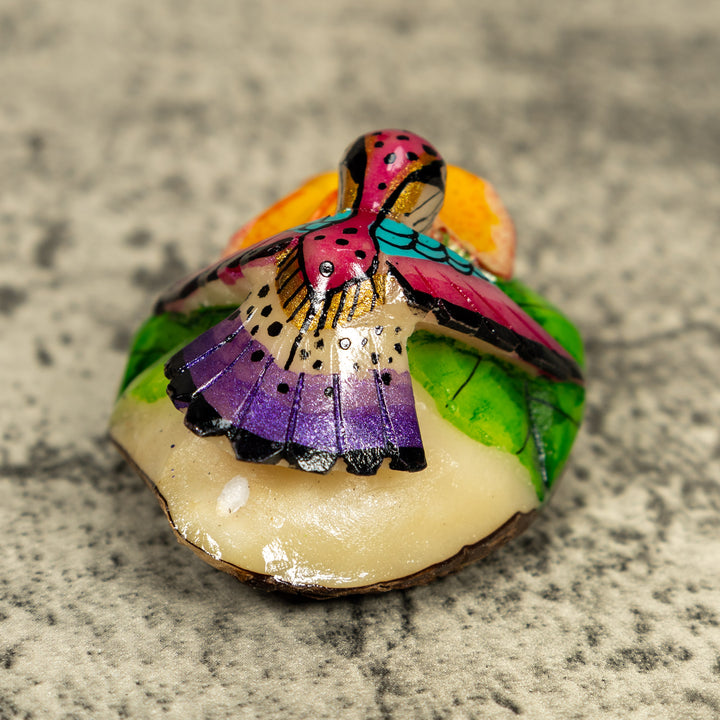 Hummingbird Tagua Carving