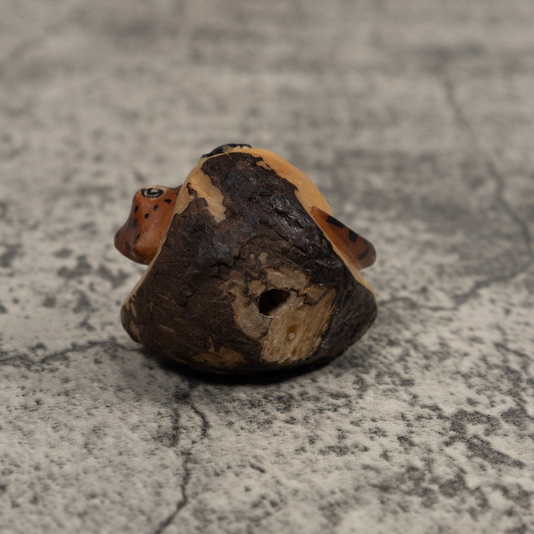 Vintage Gecko Lizard Tagua Carving