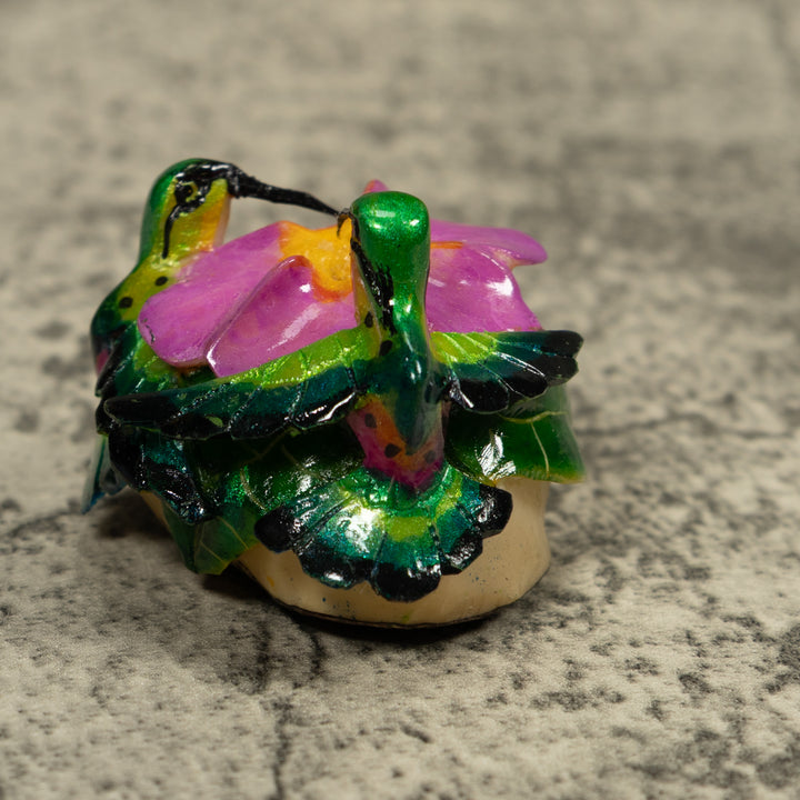 Hummingbird Tagua Carving