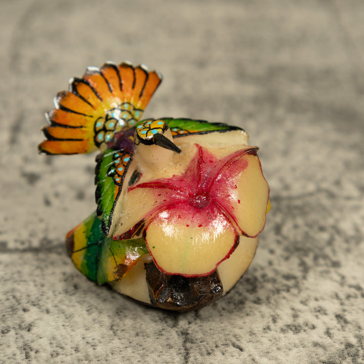Hummingbird Tagua Carving