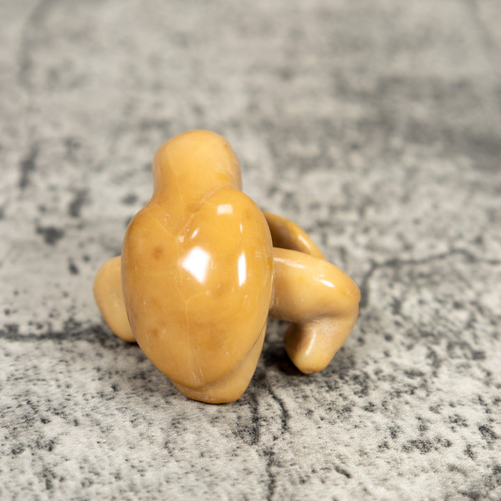 Vintage Toucan Parrot Bird Tagua Carving