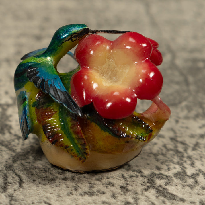 Hummingbird Tagua Carving
