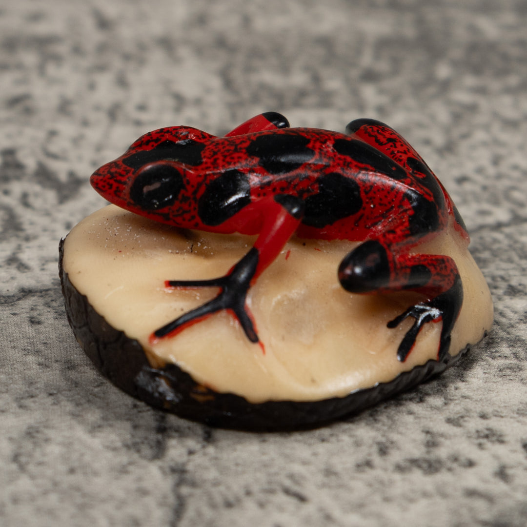 Vintage Poison Dart Frog Tagua Carving