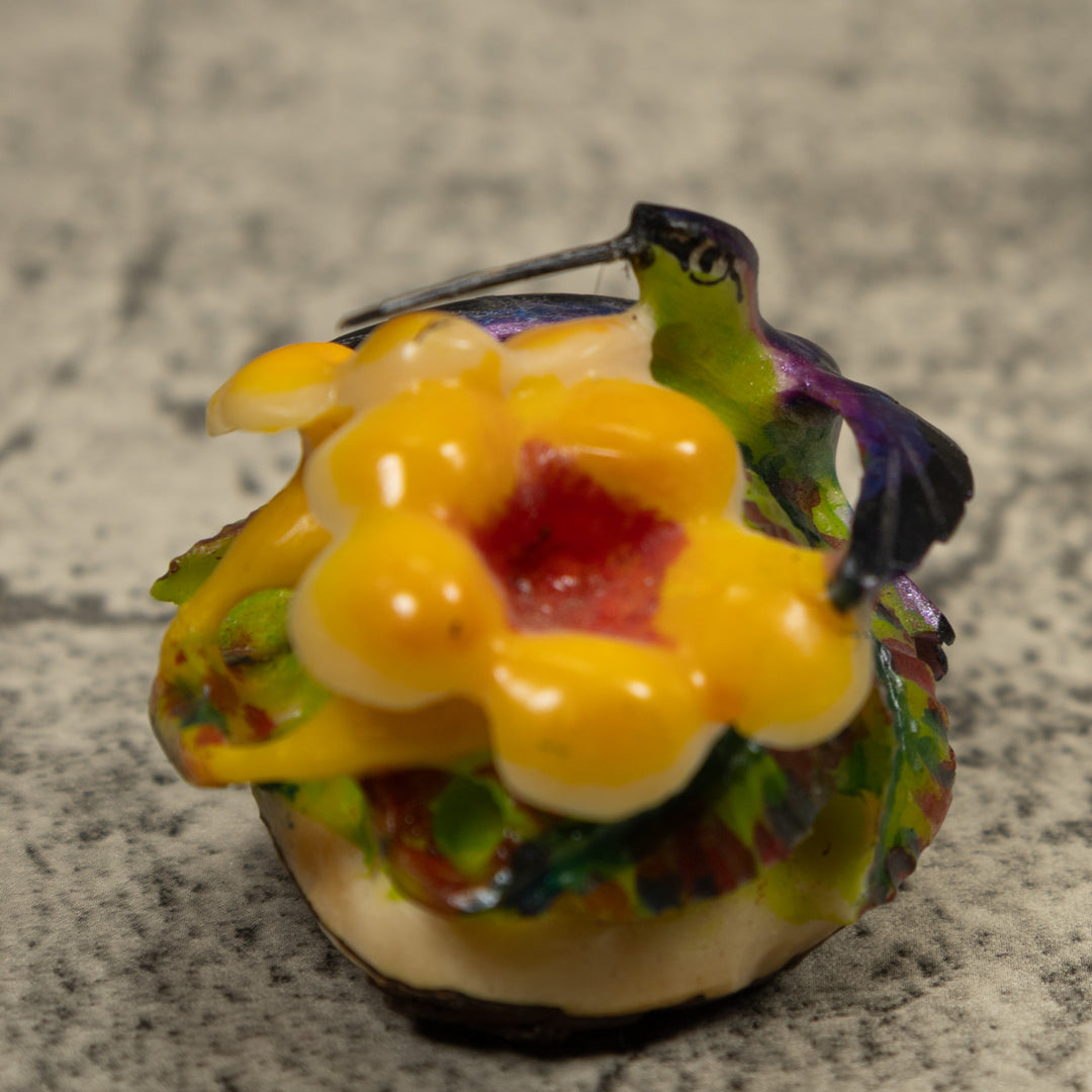 Hummingbird Tagua Carving