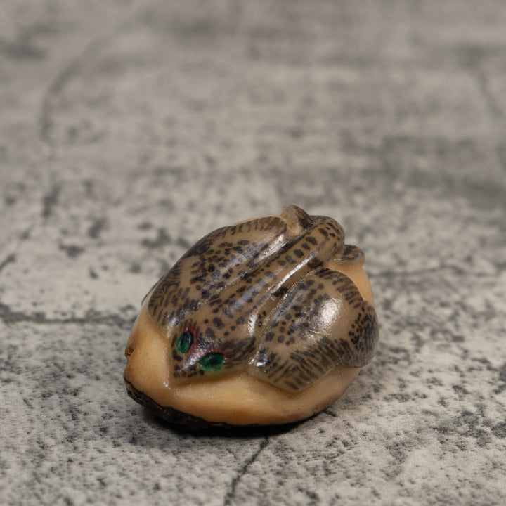 Vintage Stingray Fish Tagua Carving