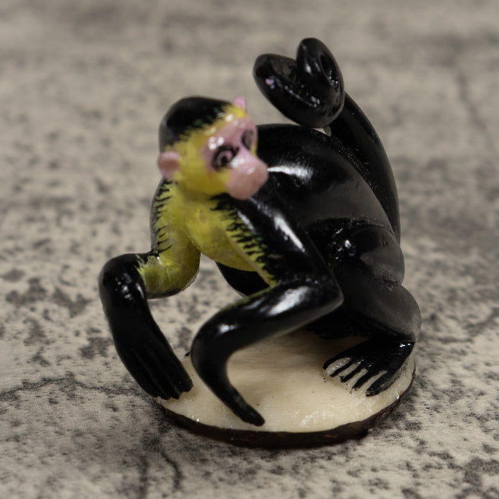 White Face Monkey Tagua Carving