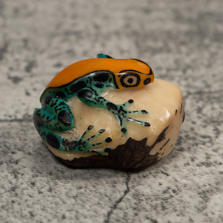 Poison Dart Frog Tagua Carving