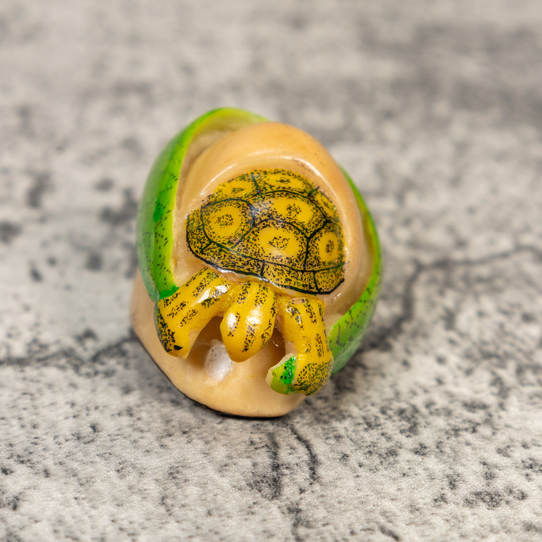 Vintage Turtle Tortoise Tagua Carving