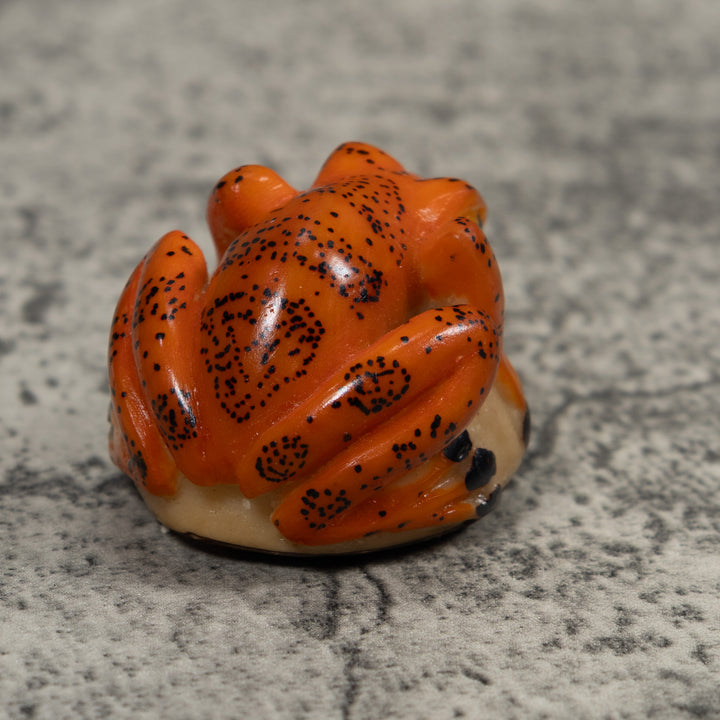 Vintage Frog Tagua Carving