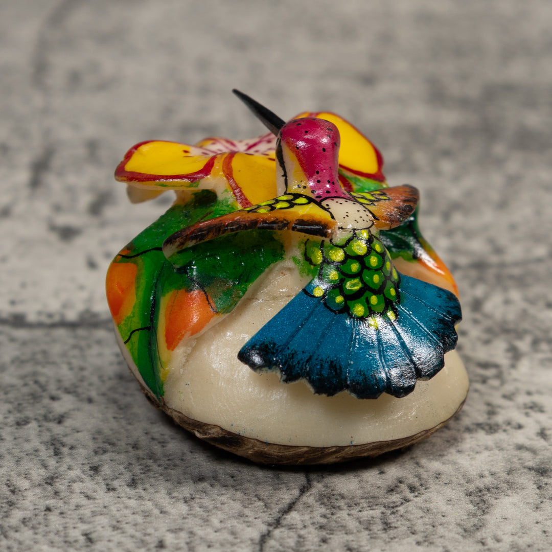 Hummingbird Tagua Carving