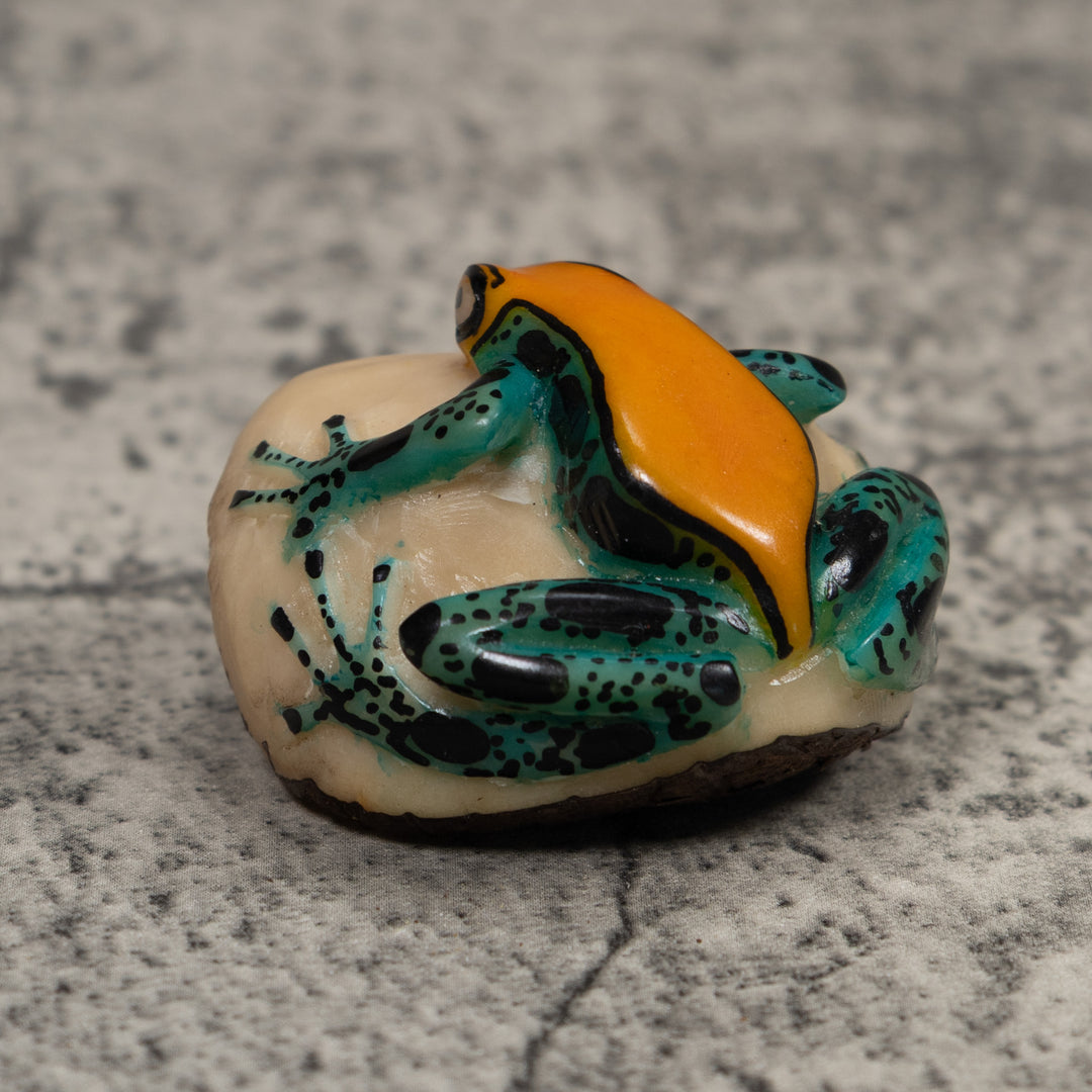Poison Dart Frog Tagua Carving