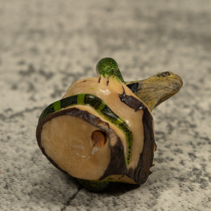 Iguana Lizard Reptile Tagua Carving