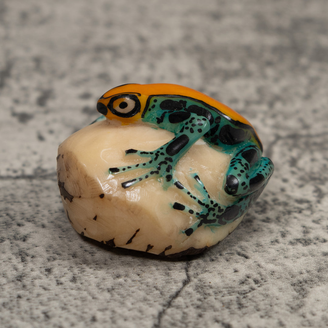 Poison Dart Frog Tagua Carving