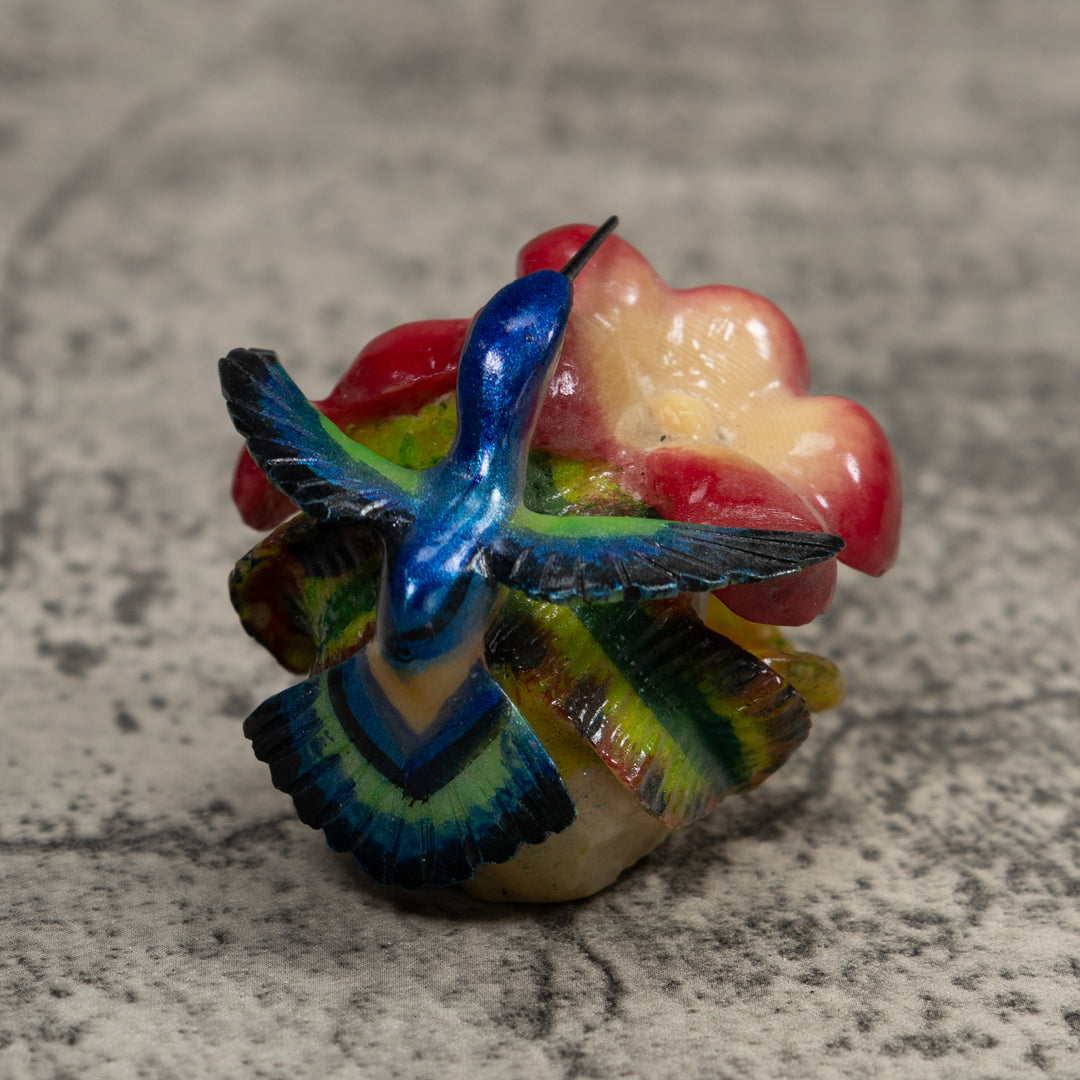 Hummingbird Tagua Carving