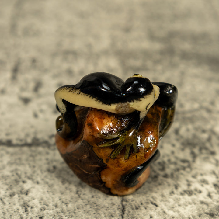 White Face Monkey Tagua Carving